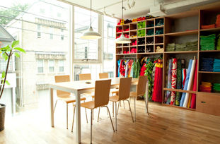 写真:2F 楽器、アトリエ